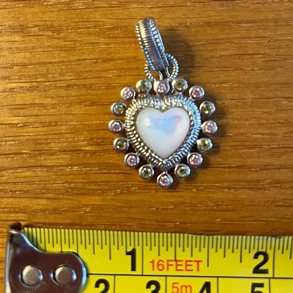 Judith Ripka Sterling Silver Pendant